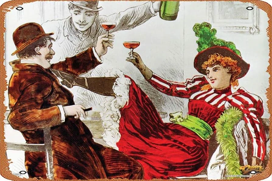 A Victorian toast